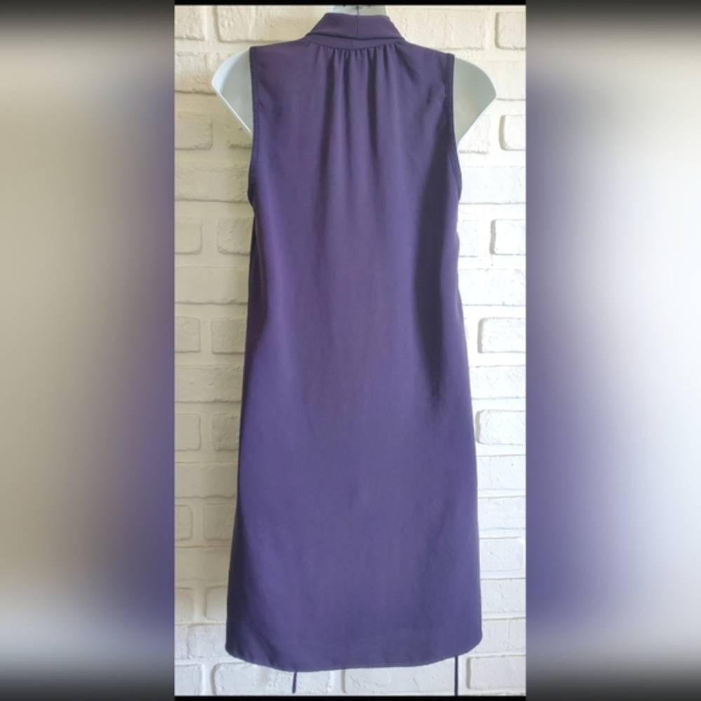 Wilfred Aritzia Sabine Mini Dress Eggplant Purple Size XXS - Picture 9 of 11